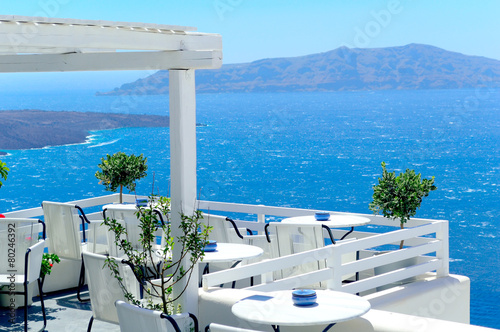 Luxury and beauty in Santorini, Greece.