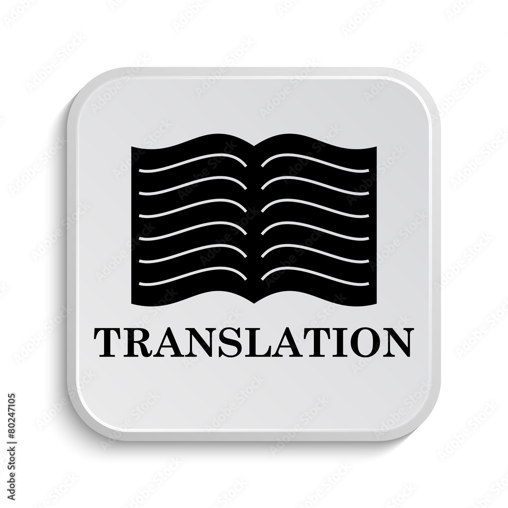 Translation book icon