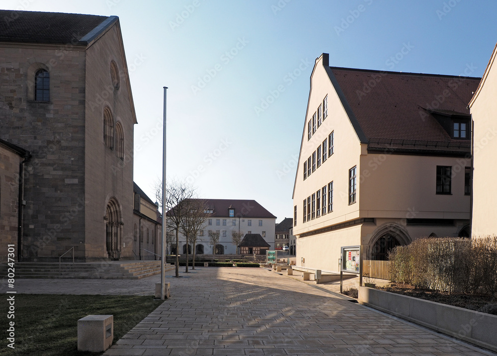 Münsterplatz in Heilsbronn