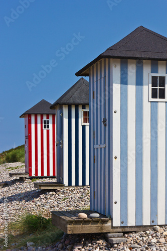 Badehäuschen am Strand von Rageleje - Dänemark 5