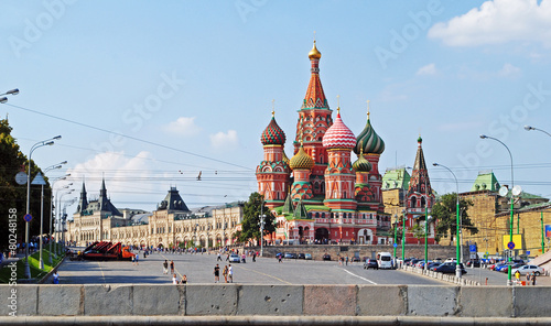 St. Basil's Cathedral, Red Square, Moscow photo