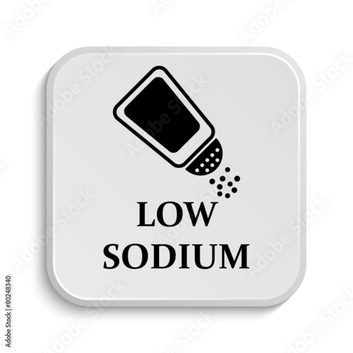 Low sodium icon