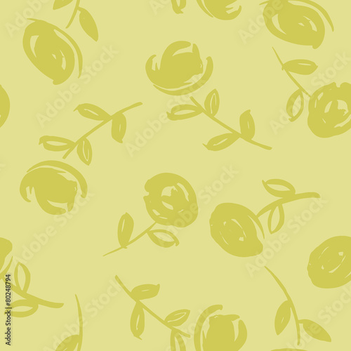 Flower seamless pattern