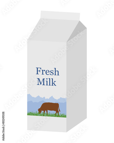 Bio Milchtüte