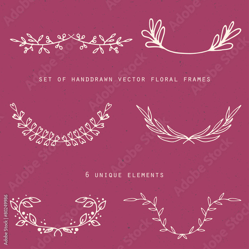 floral borders