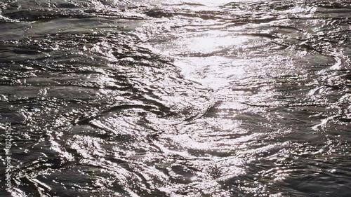 Waves of a river in slowmotion. Find similar clips in our portfo