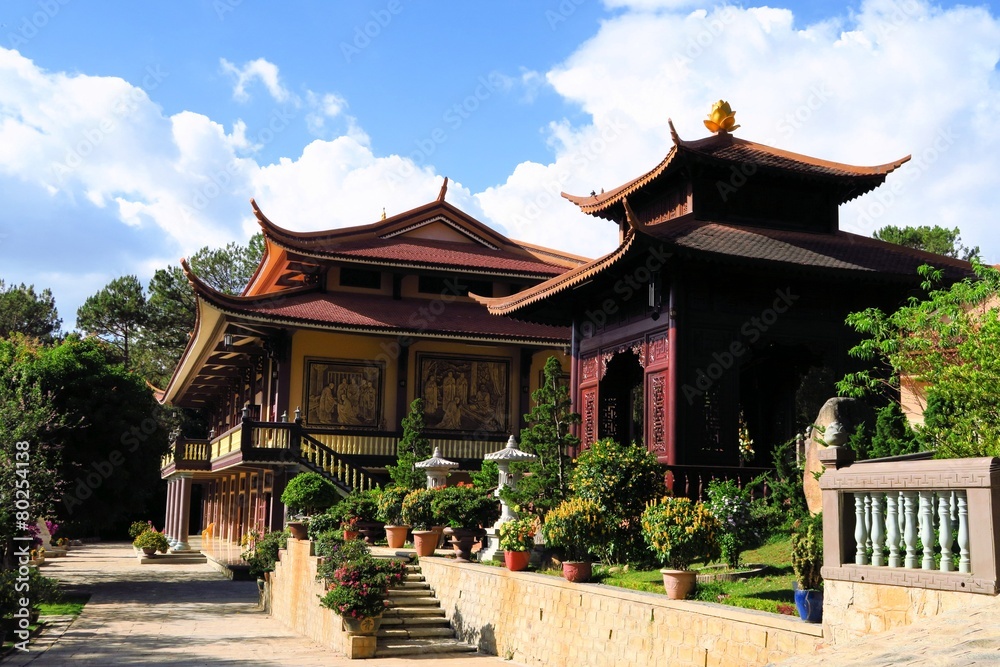 Tuyen Lam Buddhist Monastery, Dalat, Vietnam