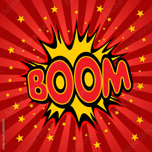 boom label vector