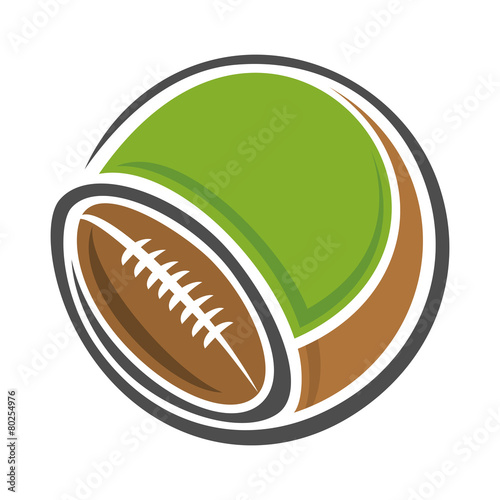 Abstract background for text on the subject of american football