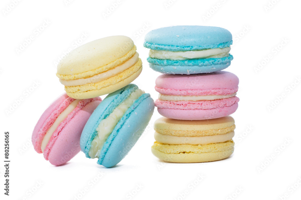 Tasty colorful macaroon Tasty colorful macaroon