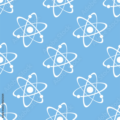 Atom seamless pattern