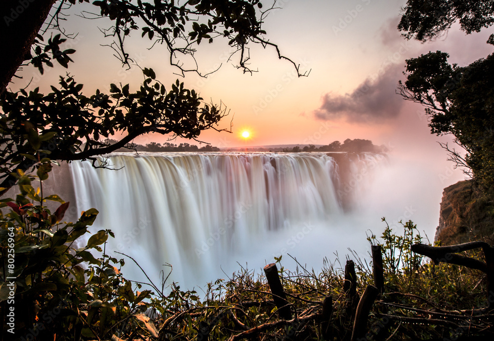 Victoria Falls - obrazy, fototapety, plakaty 