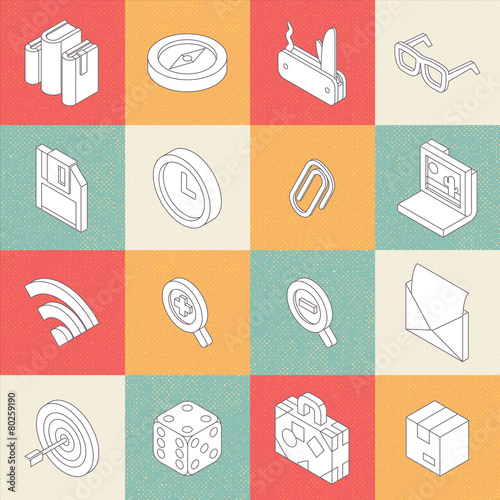 Vector Modern Flat Icons 3