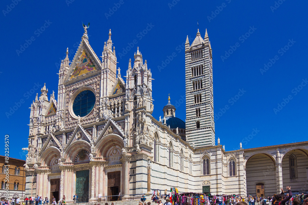 Siena cathedral, Tuscany, Italy