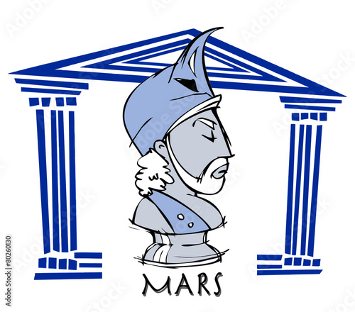 mars,ares, antique greek god