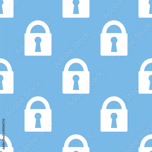 Lock seamless pattern