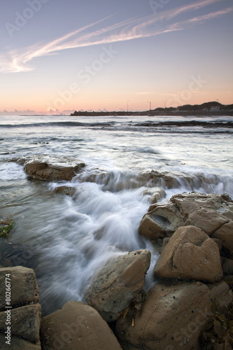 Morning at the sea side