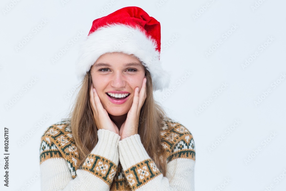 Happy hipster smiling at camera Happy hipster smiling at camera