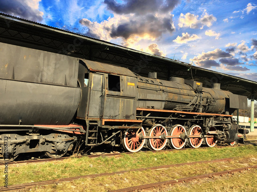 Historic steam engine