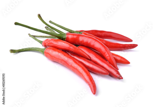 pepper (chili) isolate on white