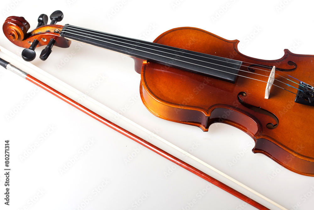 Fototapeta premium Violin and bow