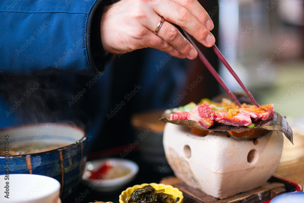 Fototapeta premium Japanese food
