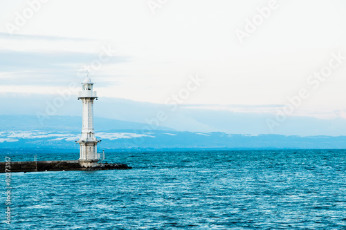 Pâquis Lighthouse / Phare des Pâquis - Geneva