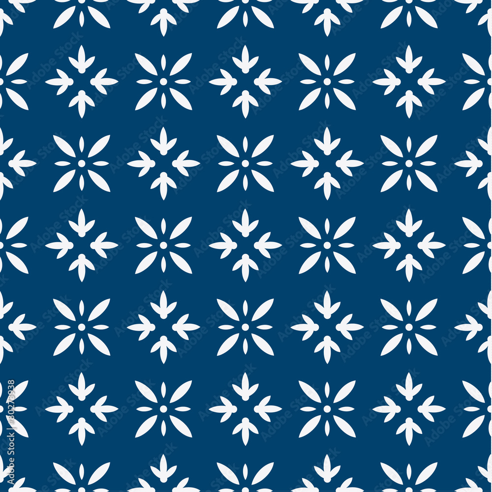 Blue and white delft pattern Blue and white delft pattern