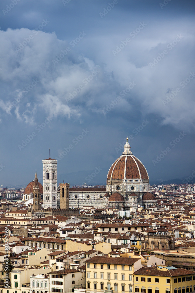 Firenze,il Duomo e la città.