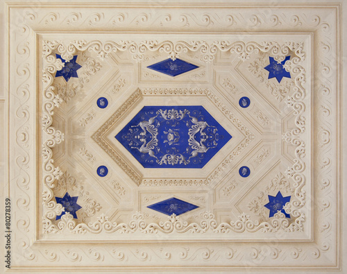 Blue Italian fresco