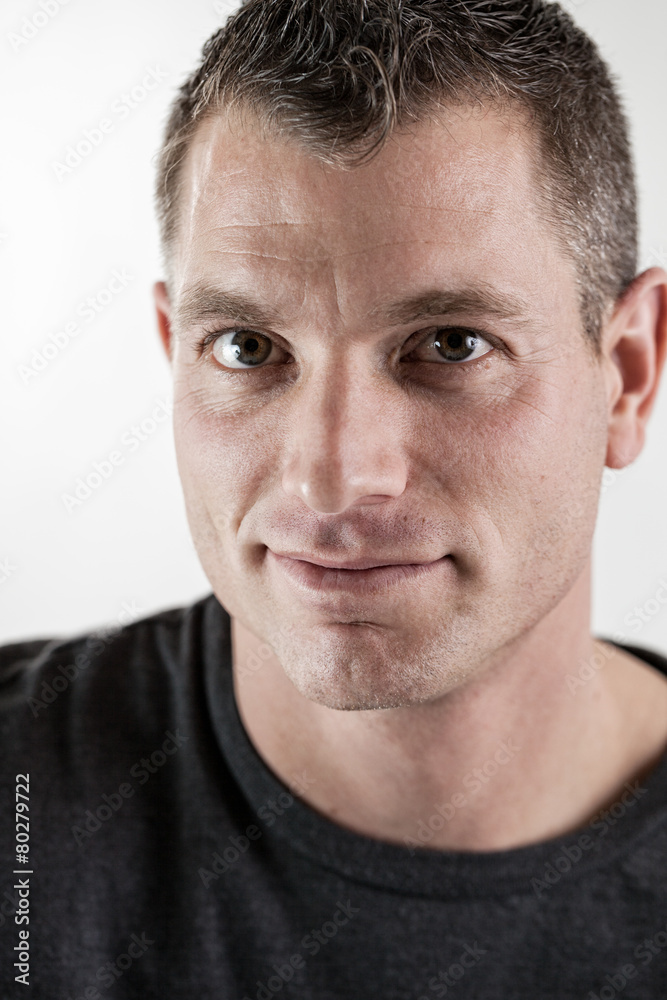 Headshot caucasian man portrait Headshot caucasian man portrait