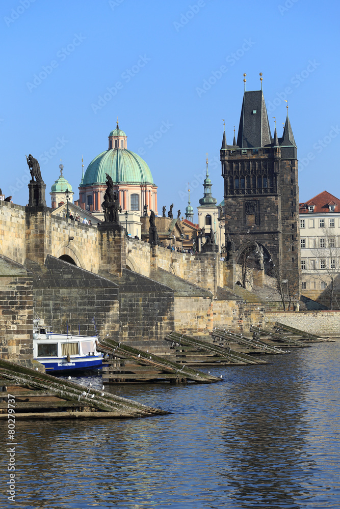 Prague Old Town with Charles Bridge, Czech Republic