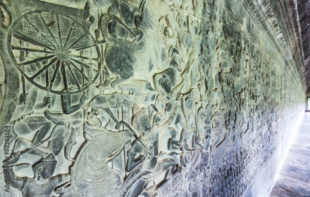 Fototapeta premium Angkor wat detail