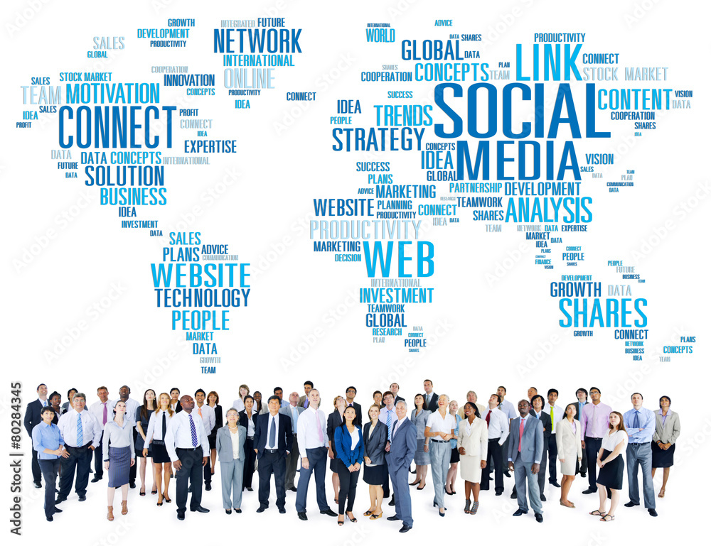 Social Media Internet Connection Global Communications Concept Social Media Internet Connection Global Communications Concept