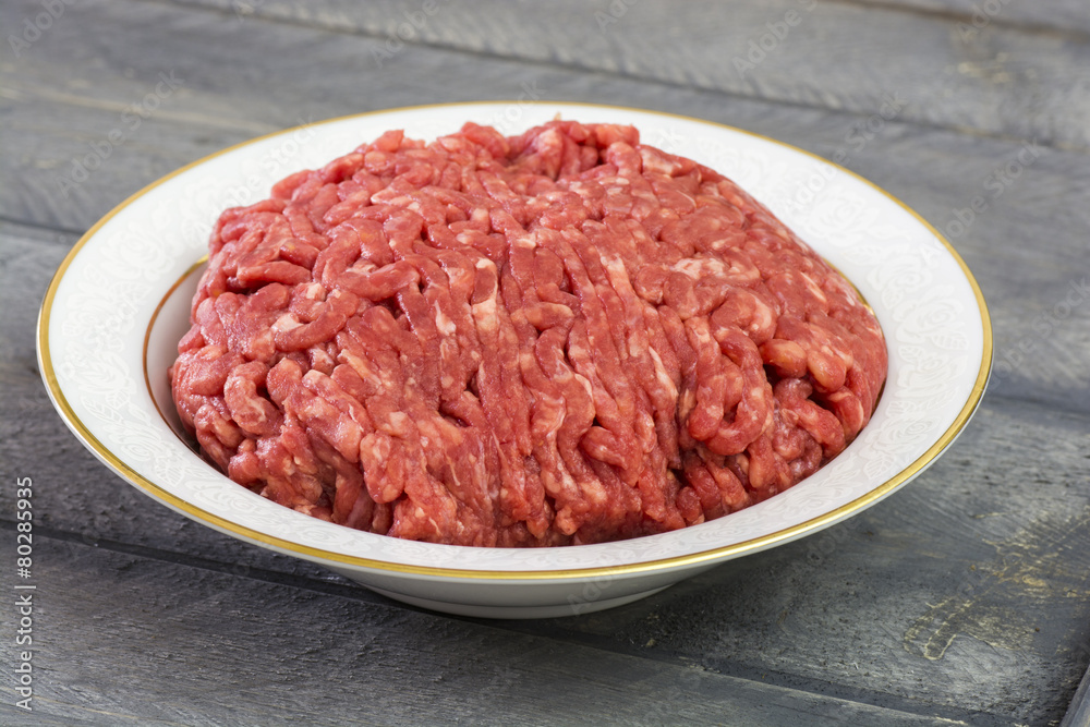 Ground beef. Ground beef.