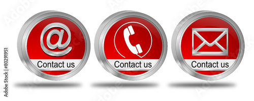 Button contact us