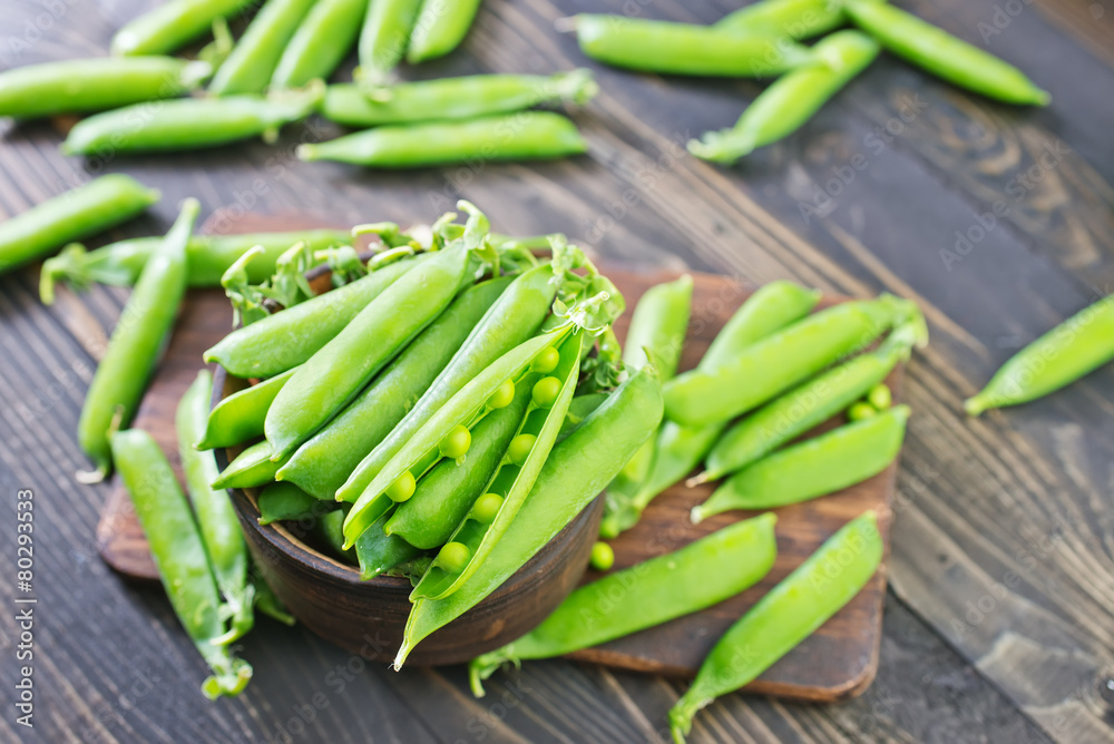 Obraz premium green peas