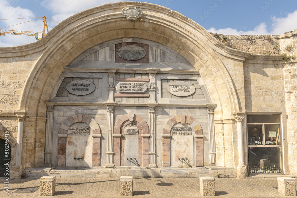 Obraz premium Ancient Mosque in Jerusalem
