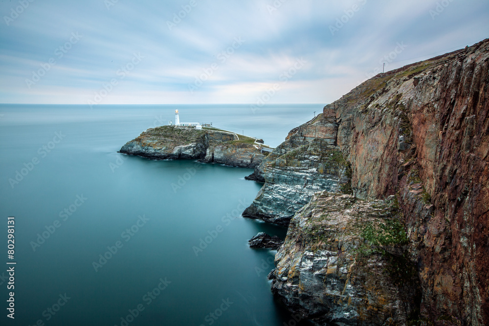 Fototapeta premium Holyhead lighthouse