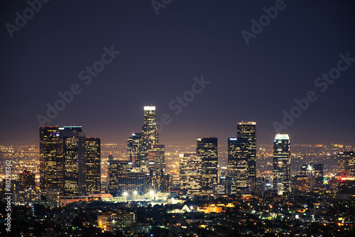 Wallpaper Mural Downtown Los Angeles USA Torontodigital.ca