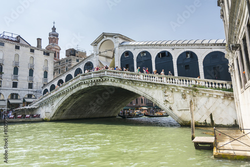 Rialto bridge in Venice-Italy