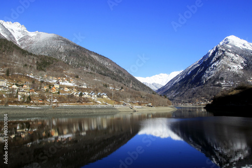 Lake near Vaujany - L'Eau d'Olle, France