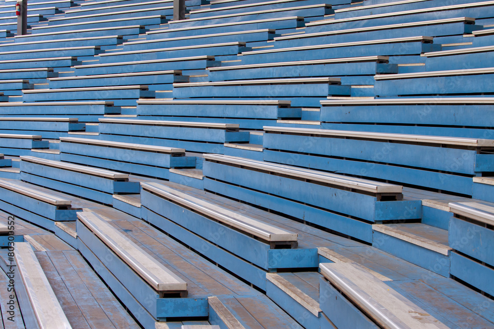 Obraz premium Empty Seats of old stadium.