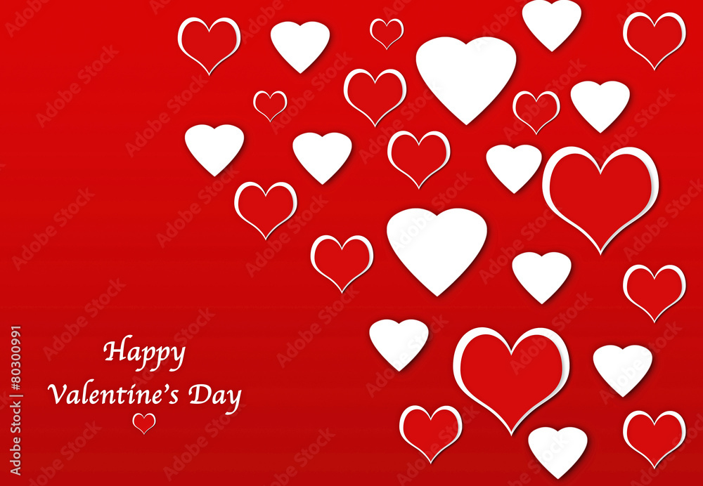 Heart valentine's day abstract background Heart valentine's day abstract background