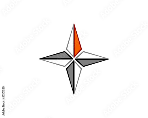 compass logo icon  template 3 © afjahiza