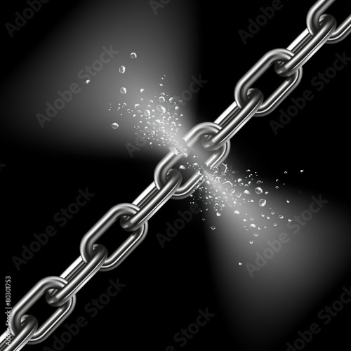 Broken chain