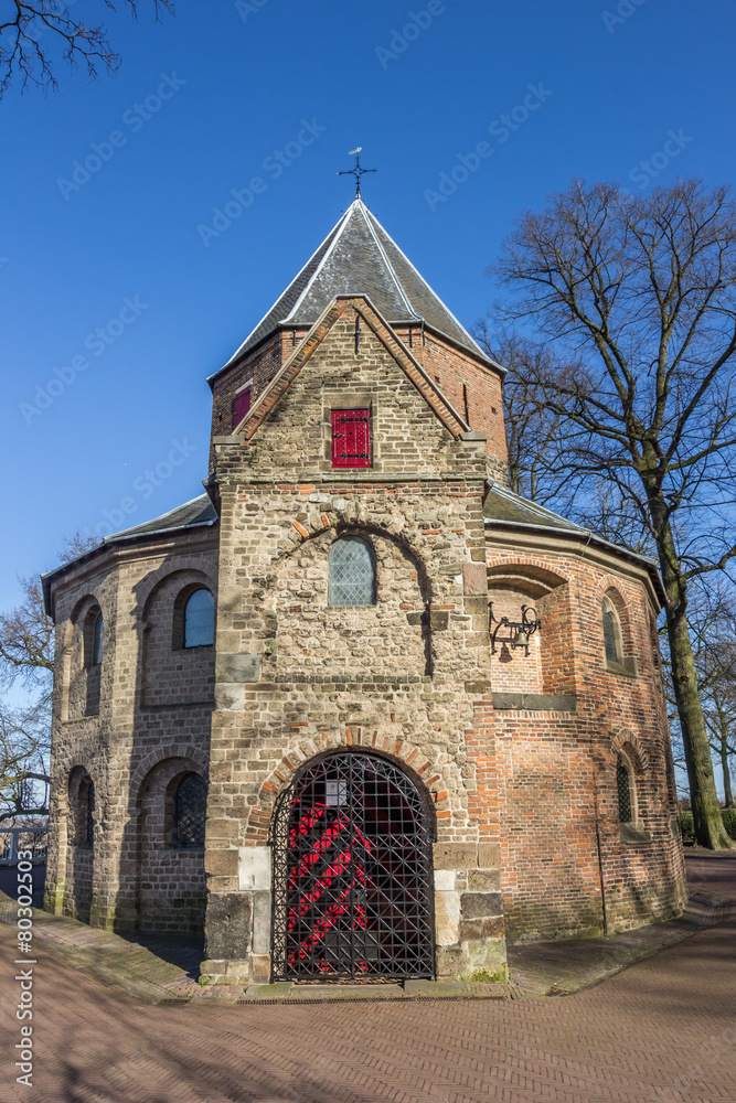 Sint Nicolaas church in the Valkhof park in Nijmegen
