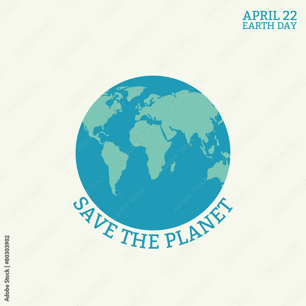 Earth Day card.