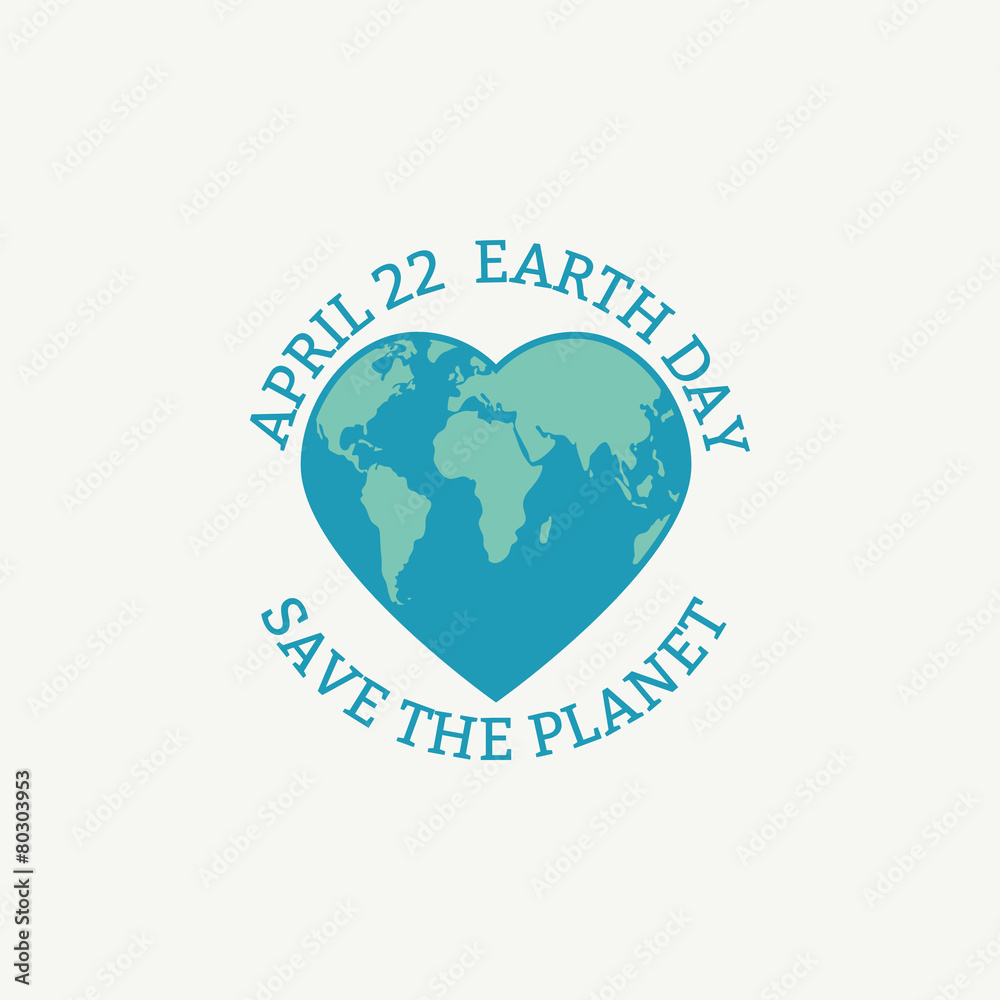 Earth Day concept.