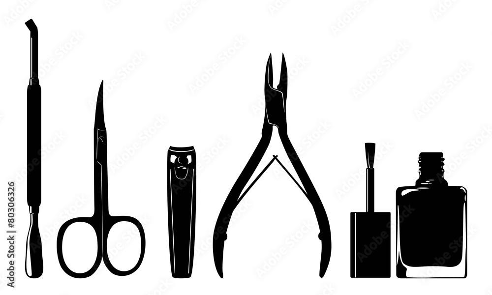 Fototapeta premium manicure set